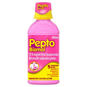 Pepto Bismol Original liquid digestive remedy bottle original flavour 480ml