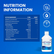 Swedish Nutra Joint Support Flex 5000 Liquid Berry 500ml nutrition information