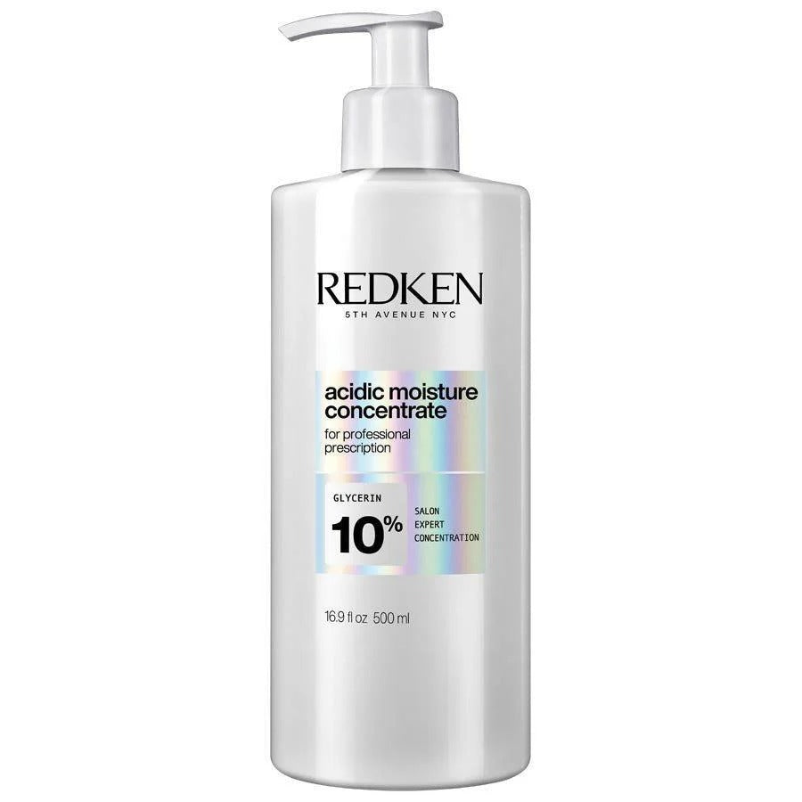 Redken Acidic Moisture Concentrate glycerin hair treatment bottle 500ml