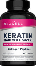 NeoCell Keratin & Collagen for Hair & Skin Support - 60 Capsules