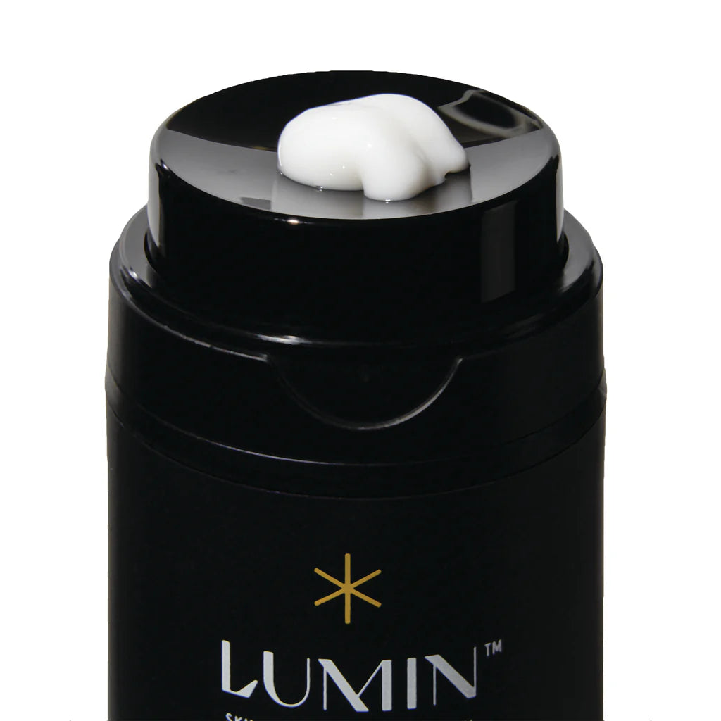 Lumin Daily Face Moisturizer cream for Men on white background.