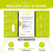 Nutra Tea: Mullein Leaf & Thyme Respiratory & Immunity