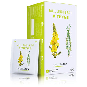 Nutra Tea: Mullein Leaf & Thyme Respiratory & Immunity