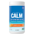 Natural Vitality CALM Gummies au magnésium – 330mg, saveur orange, 120 unités