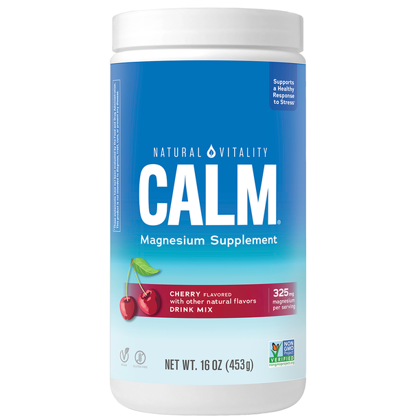 NATURAL VITALITY CALM® MAGNESIUM POWDER, CHERRY FLAVOuR