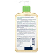 CeraVe Hydrating Foaming Oil Cleanser facial cleanser pump bottle 473ml ingredients & barcode