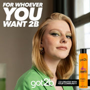 got2b Dry Shampoo Extra Texture aerosol spray can 200ml hair refreshing and styling use