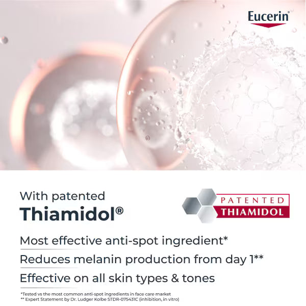 Eucerin Anti-Pigment Night Care with Thiamidol facial cream 50ml jar ingredients