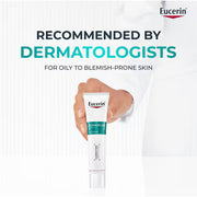 Eucerin DermoPure Clinical Mattifying Fluid carnitine salicylic acid facial fluid 40ml tube lifestyle use image