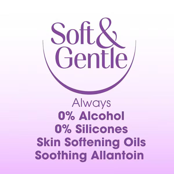 Soft & Gentle Cotton Touch Antiperspirant Deodorant Spray, aerosol can packaging, Cotton Touch fragrance, 250ml, underarm use