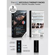 ThermX Reusable Hot Cold Therapy Gel Pack - 3 Count