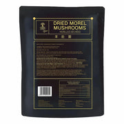 Barcode image: Grace of Earth dried morel mushrooms barcode packaging 70g