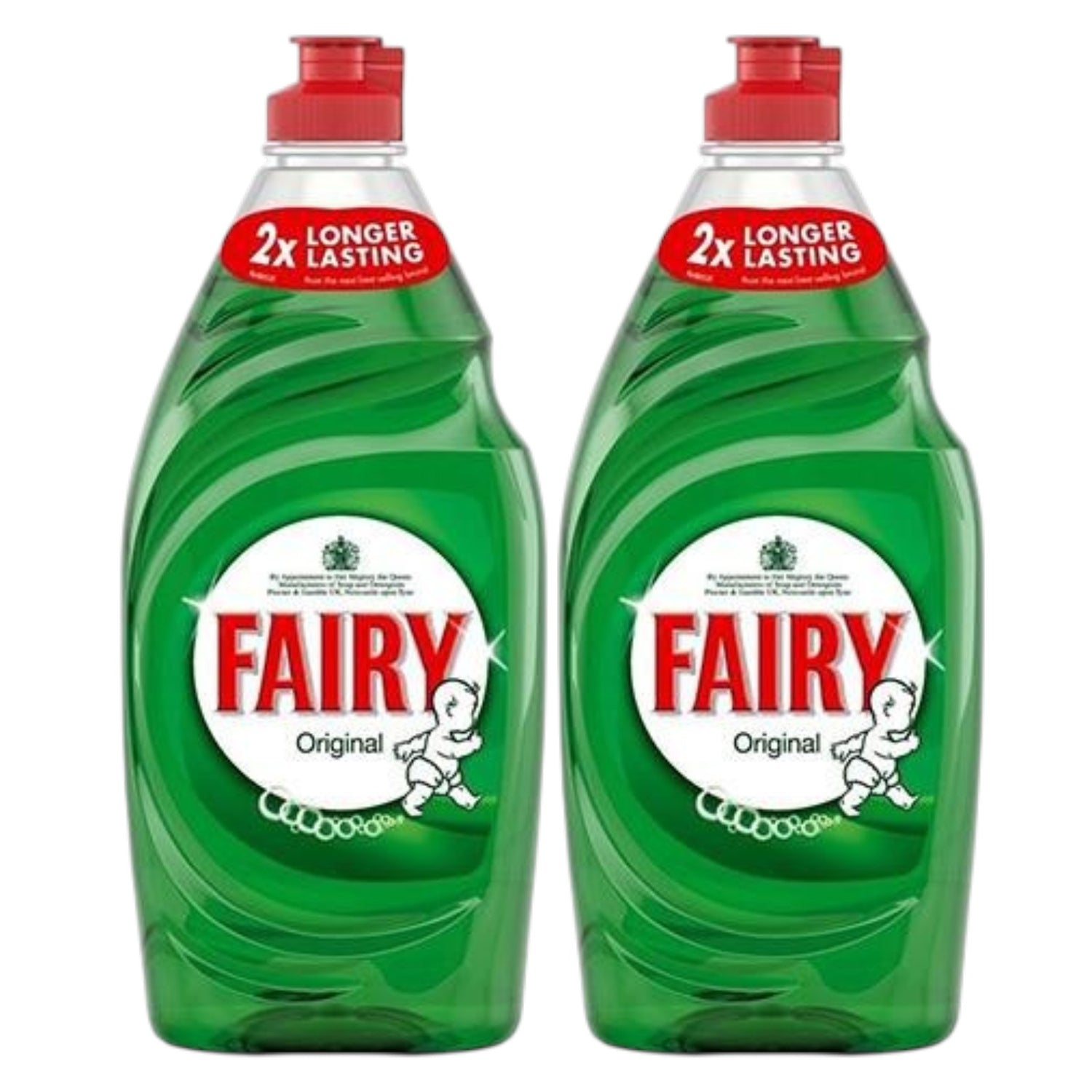 Fairy Original Washing Up Liquid twin pack 2 x 900ml bottles