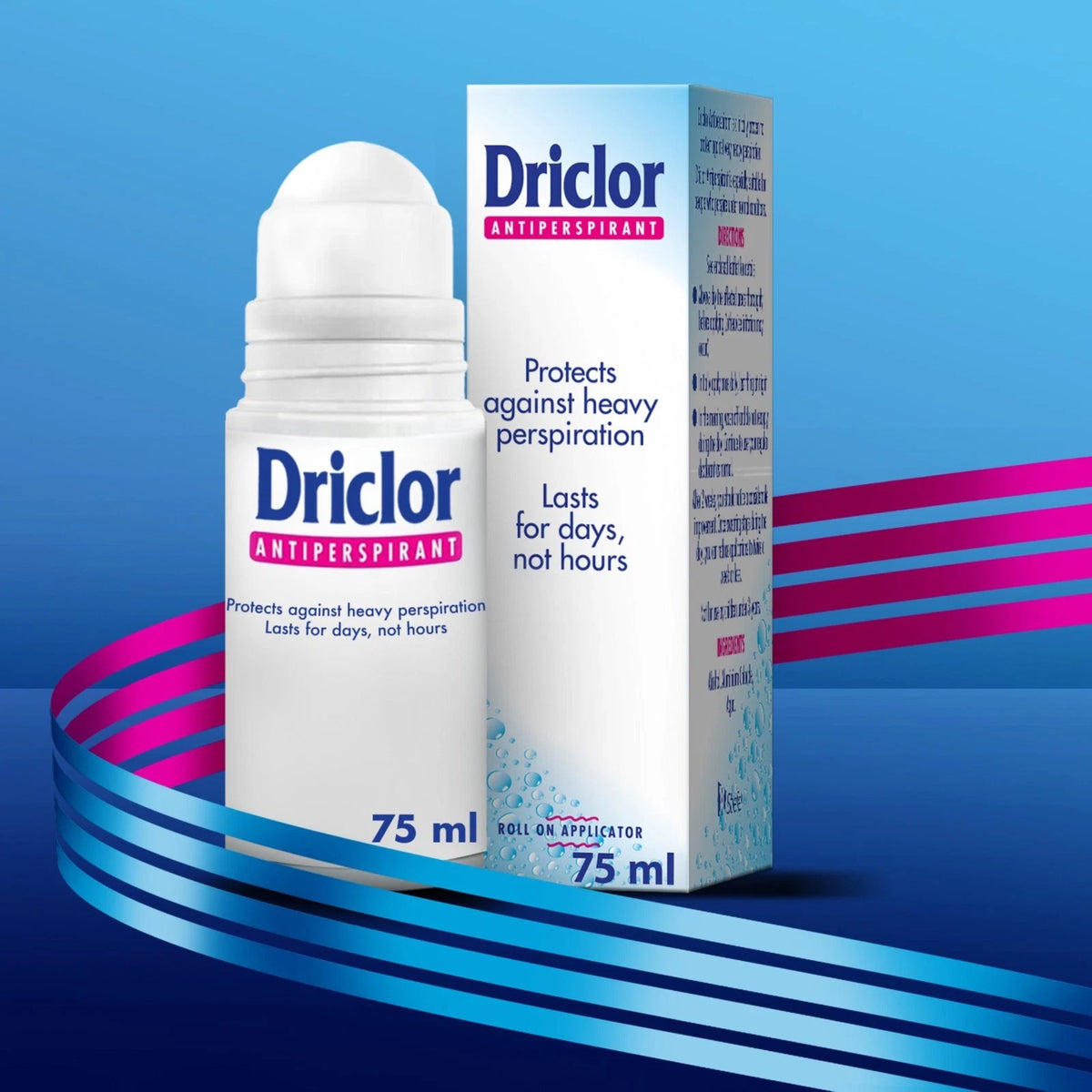 Driclor Antiperspirant Roll On Applicator 75ml