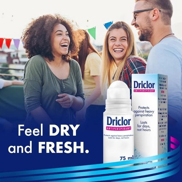 Driclor Antiperspirant Roll On Applicator 75ml