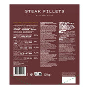 Barcode image: Nature's Gold Beef & Cod Steak Fillets dog treats barcode packaging 1.2kg