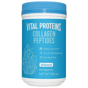Front image: Vital Proteins Collagen Peptides powder unflavoured tub 284g