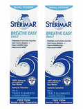 STERIMAR Breathe Easy Daily - Spray nasal pour fièvre - 100ml - PACK DE 2