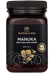 Watson&Son Black Label Manuka Honey MGS16+ 500g (MGO600)