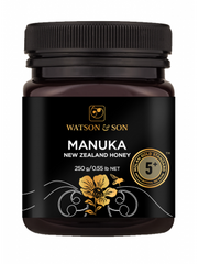 Watson & Son Black Label Manuka Honey MGS5+ (MGO100) 250g Media 1 of 1