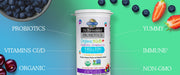 Garden of Life Kids Probiotic Organic Chewable - with Vitamin C & D